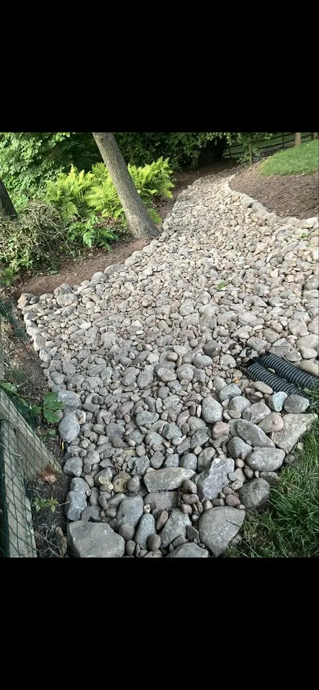 Custom garden landscaping in Manassas, VA by Geek Landscaping