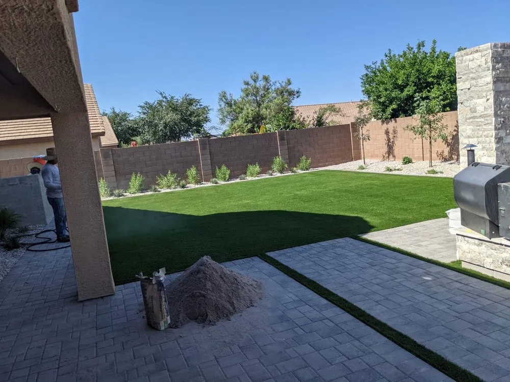 Trusted garden landscaping for homes in Mesa, AZ by Geev Landscaping