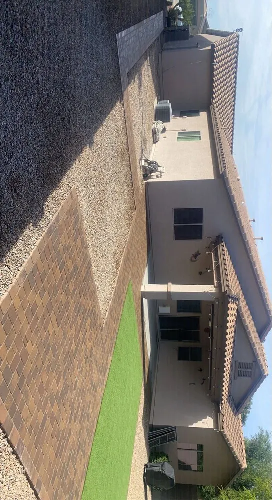 Affordable yard maintenance in Mesa, AZ by Geev Landscaping