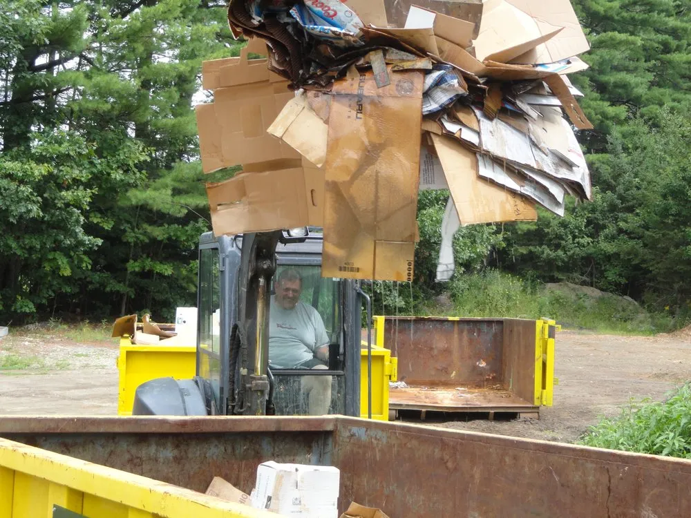 Trusted yard cleanup service for residential properties in Orange, MA by Gelinas Waste Recycle Landscape