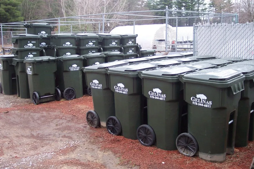 Local landscape installation in Orange, MA by Gelinas Waste Recycle Landscape