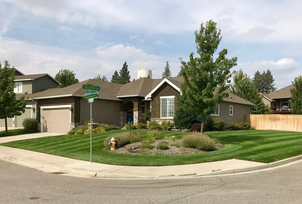 Custom garden landscaping near you in Spokane, WA by GEM Lawn Care