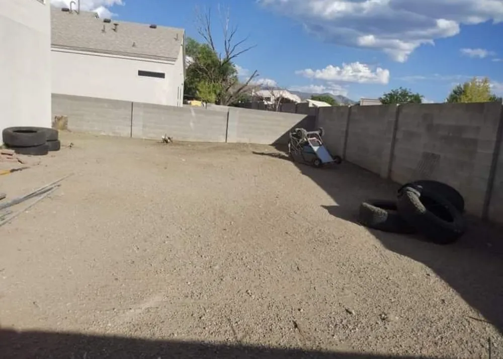 Expert garden landscaping for residential properties in Albuquerque, NM by Gene Scape Lawn & Landscaping