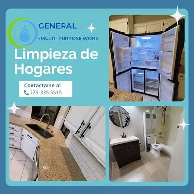 General Cleaning Multi- Purpose Work Logo