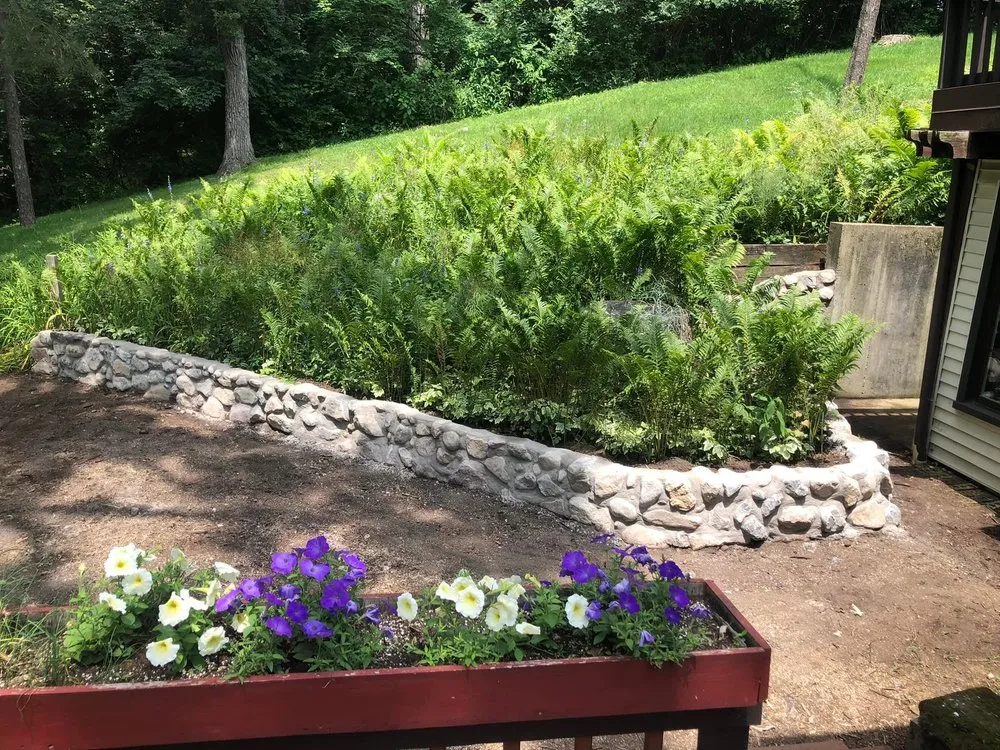 Custom yard cleanup service with custom design across Harvard, IL - General Landscaping Services