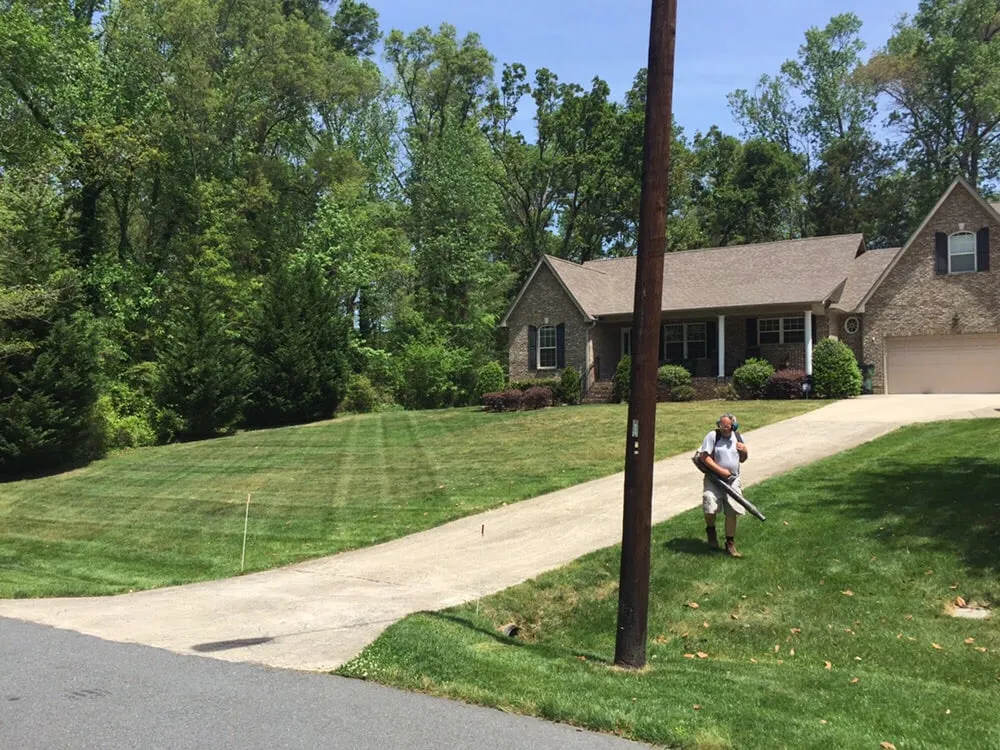 Expert outdoor landscaping for residential properties in Charlotte, NC by General Lawn Care