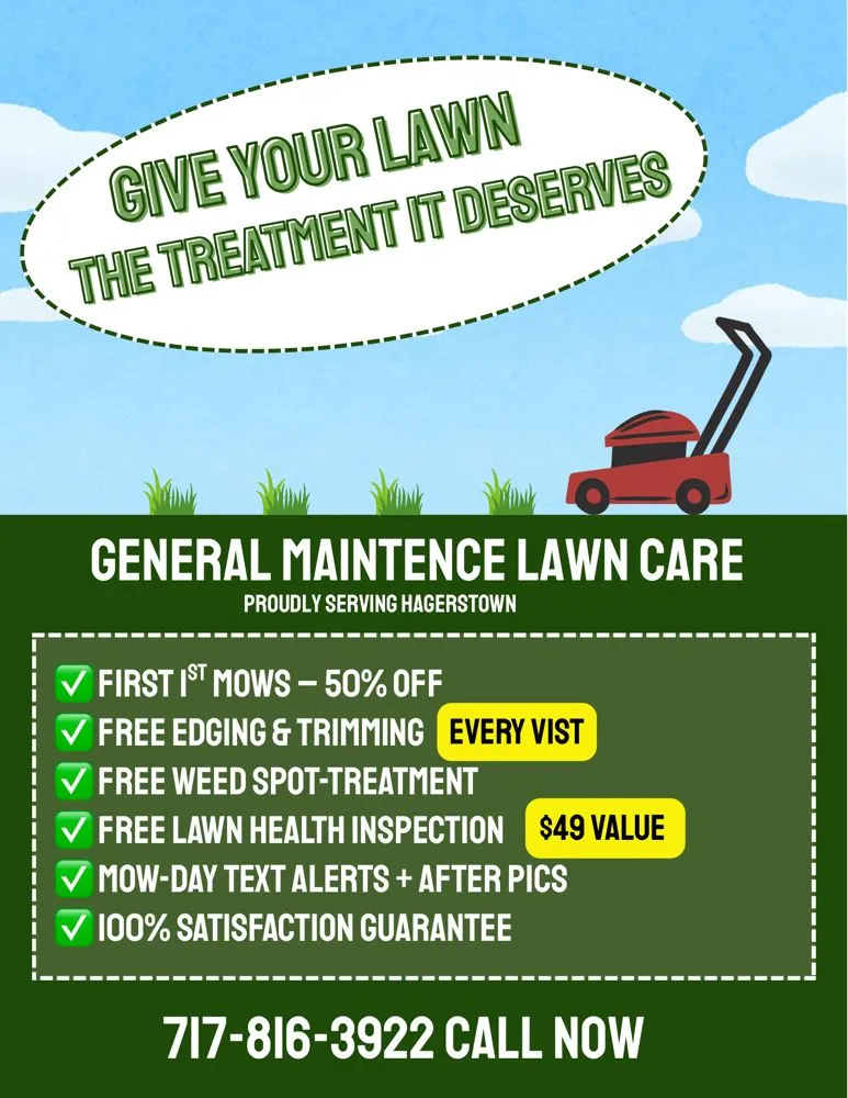 Trusted landscaping services in Greencastle, PA - General Maintenance Lawn Care