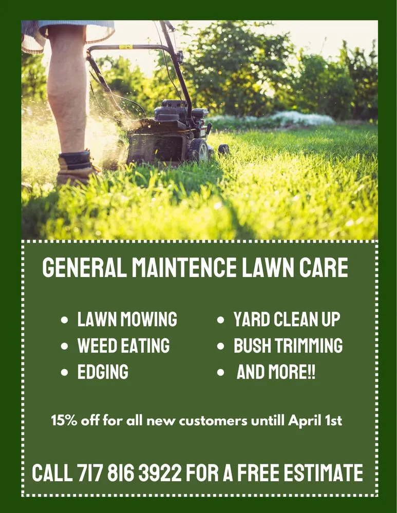 Reliable residential landscaping experts serving Greencastle, PA - General Maintenance Lawn Care