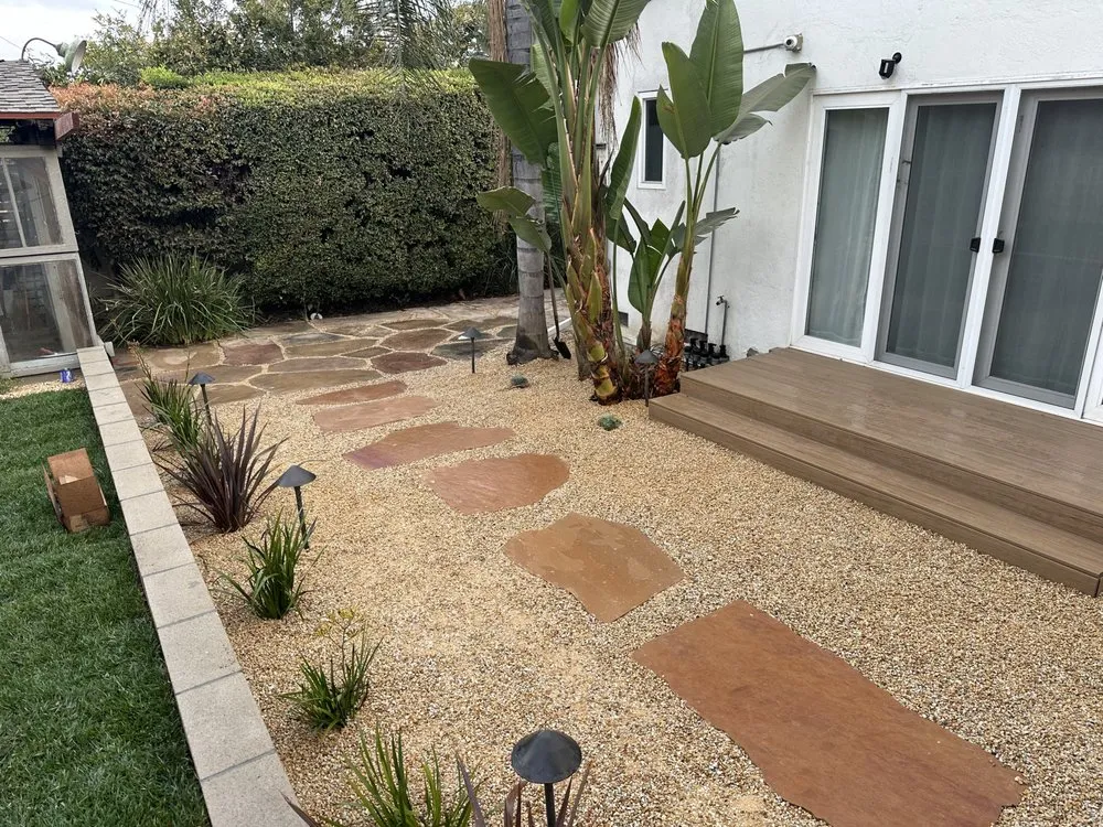 Affordable landscape design with custom design in Sunland, CA by General Native Green