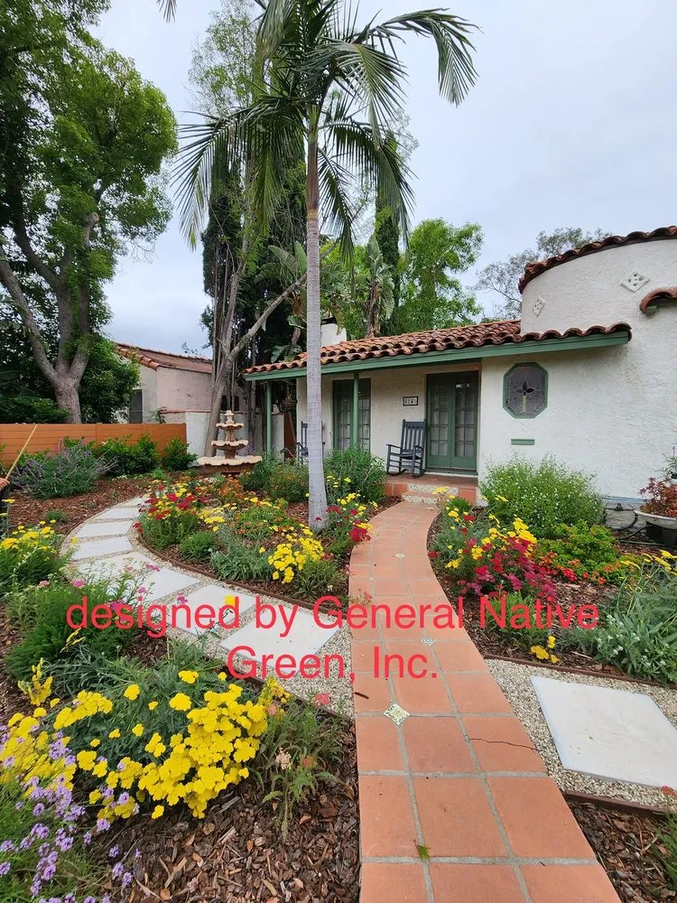 Professional lawn care service in Sunland, CA by General Native Green