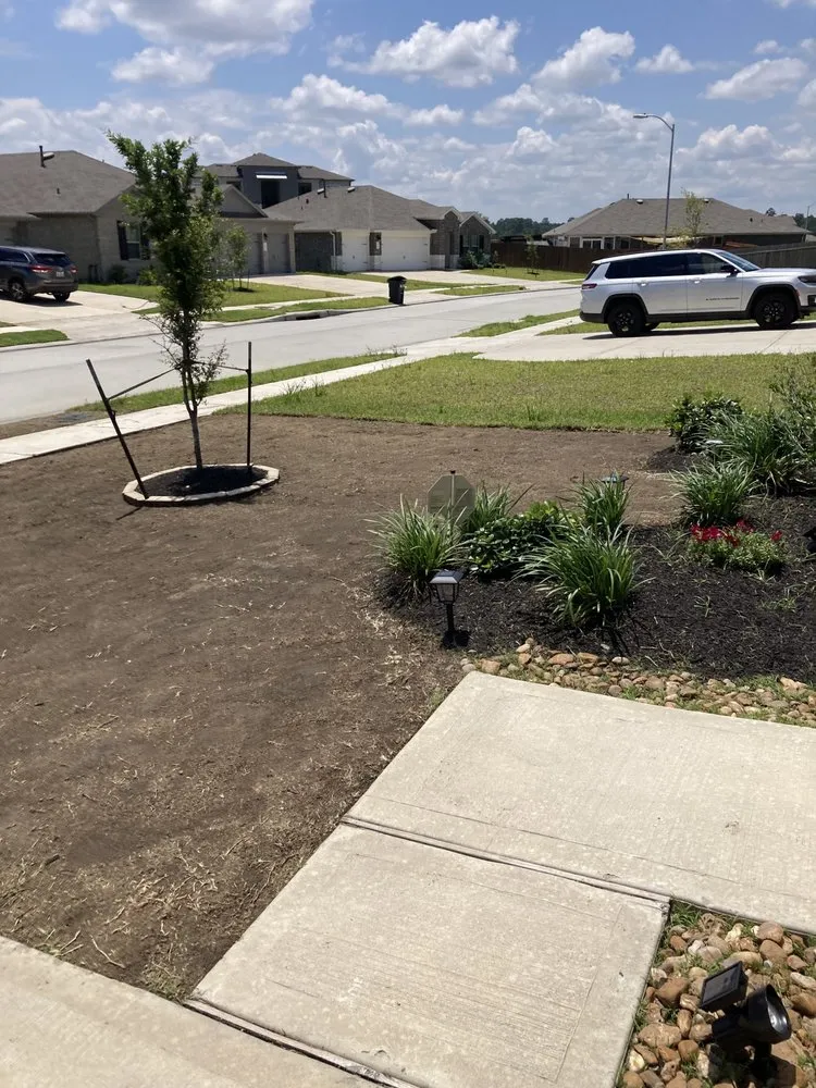 Custom landscape design in Houston, TX by General’s Landscaping