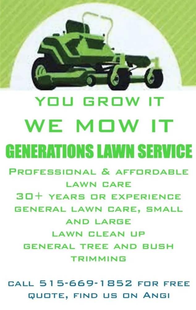 Reliable lawn care service for residential properties in Johnston, IA by Generations Lawn Care