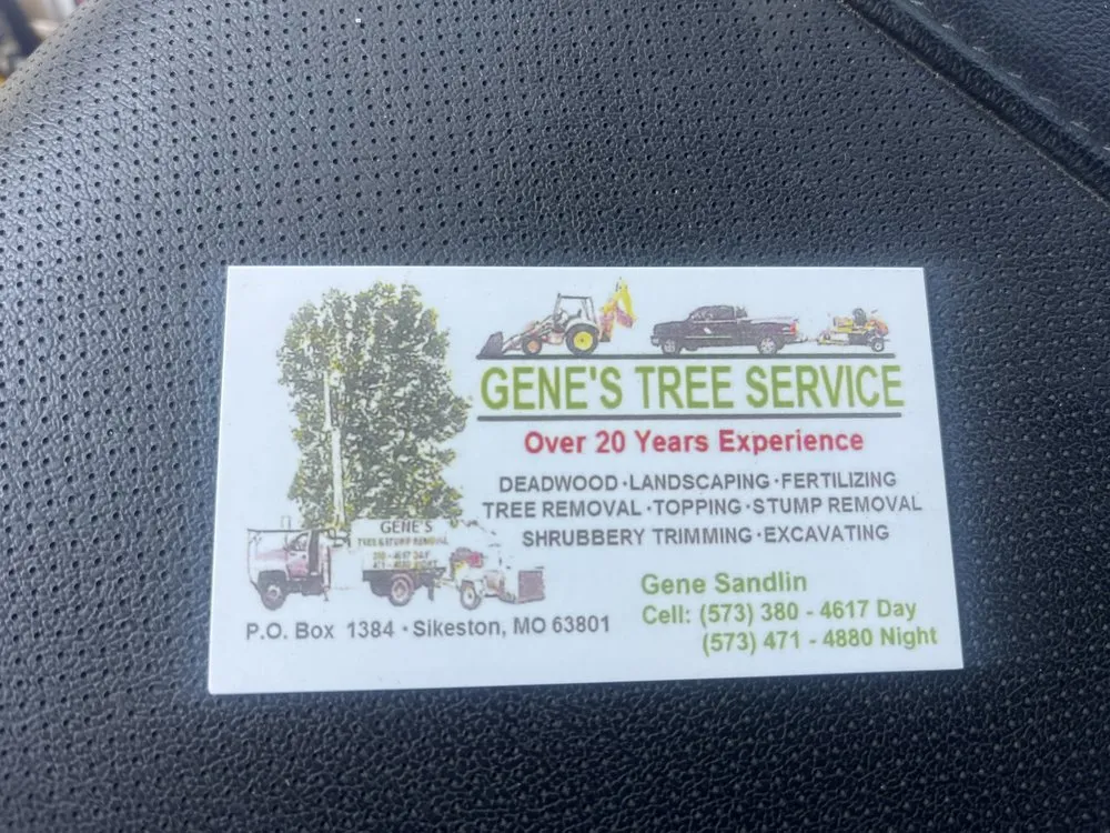 Reliable garden landscaping in Sikeston, MO by Genes Tree Service