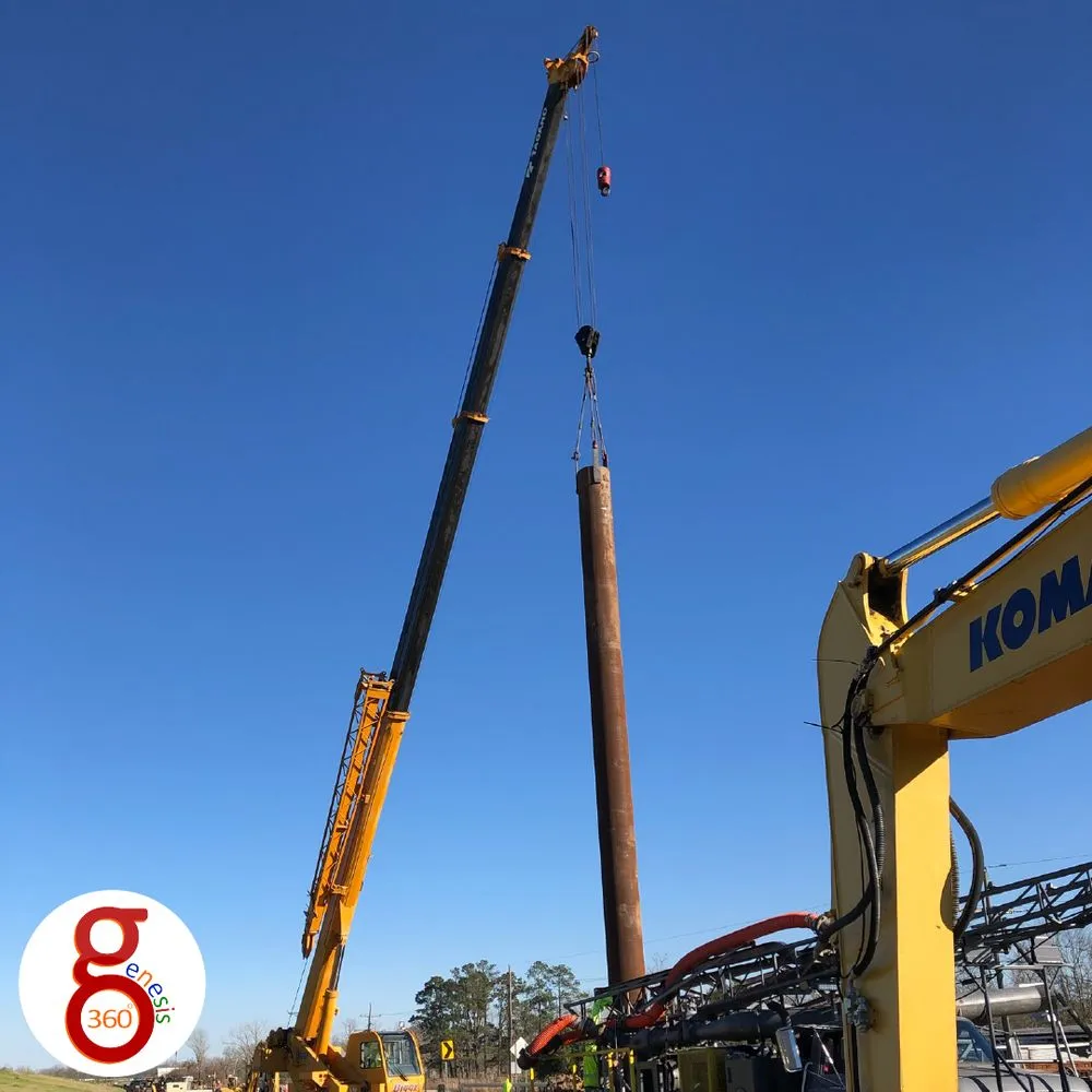 Professional garden landscaping with custom design in Baton Rouge, LA by Genesis 360