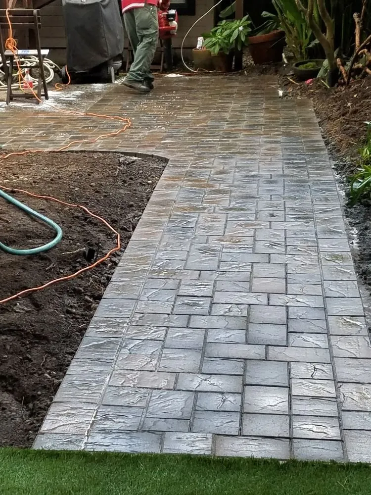 Custom landscaping services in Santa Clara, CA by Genesis Concrete and Landscape