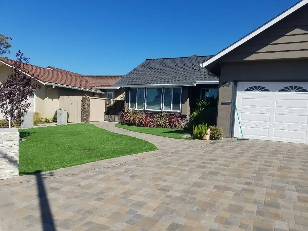 Affordable outdoor landscaping for beautiful yards in Santa Clara, CA by Genesis Concrete and Landscape