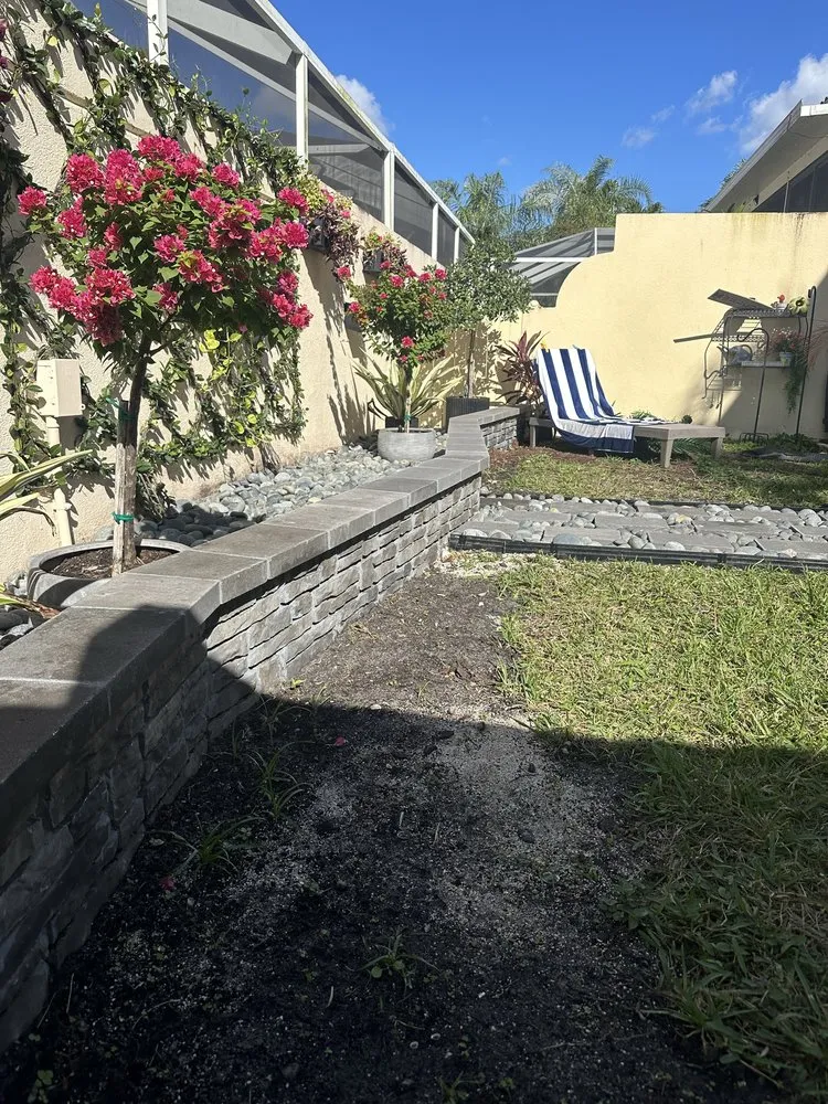 Trusted landscape installation with custom design in Lake Worth Beach, FL by Genesis Design Scape Services