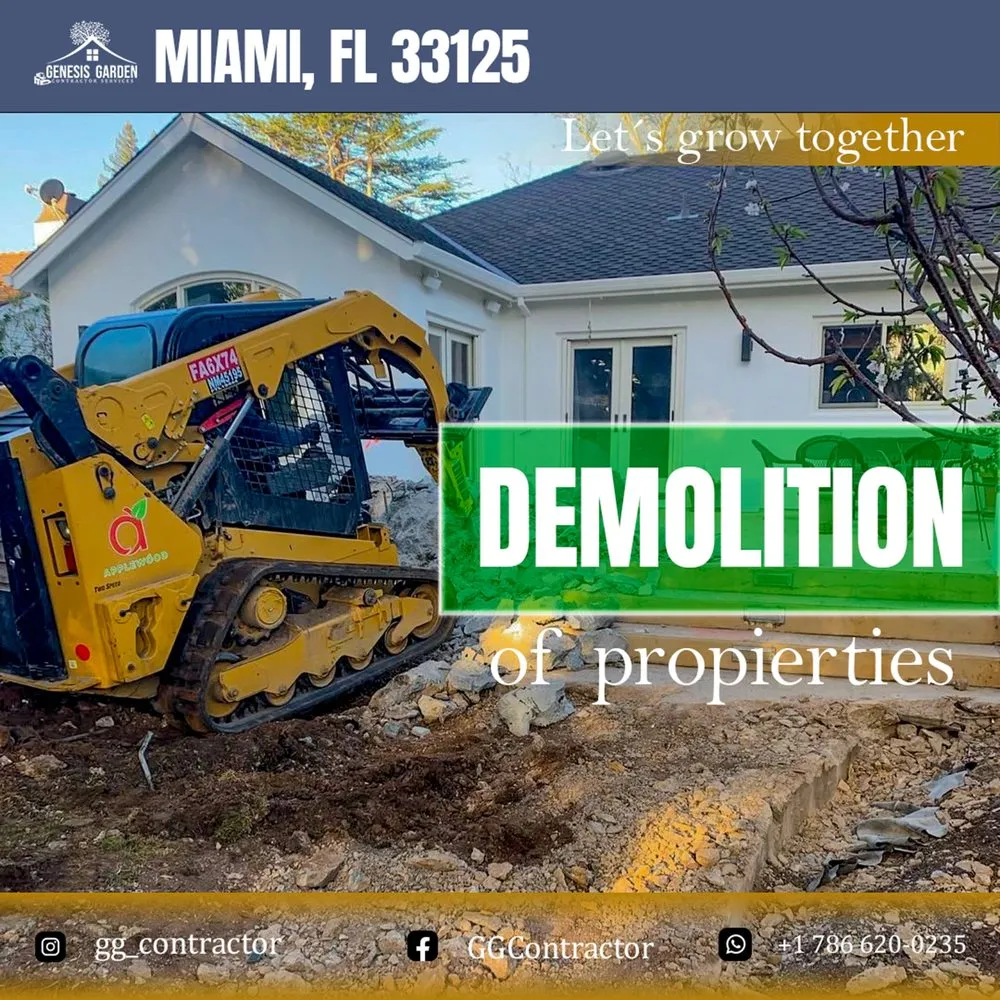 Trusted landscaping services experts serving Miami, FL - Genesis Garden & Contractor Services