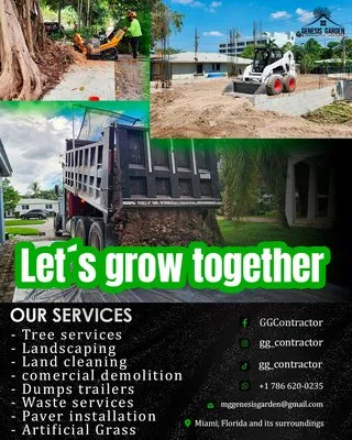Genesis Garden & Contractor Services Logo