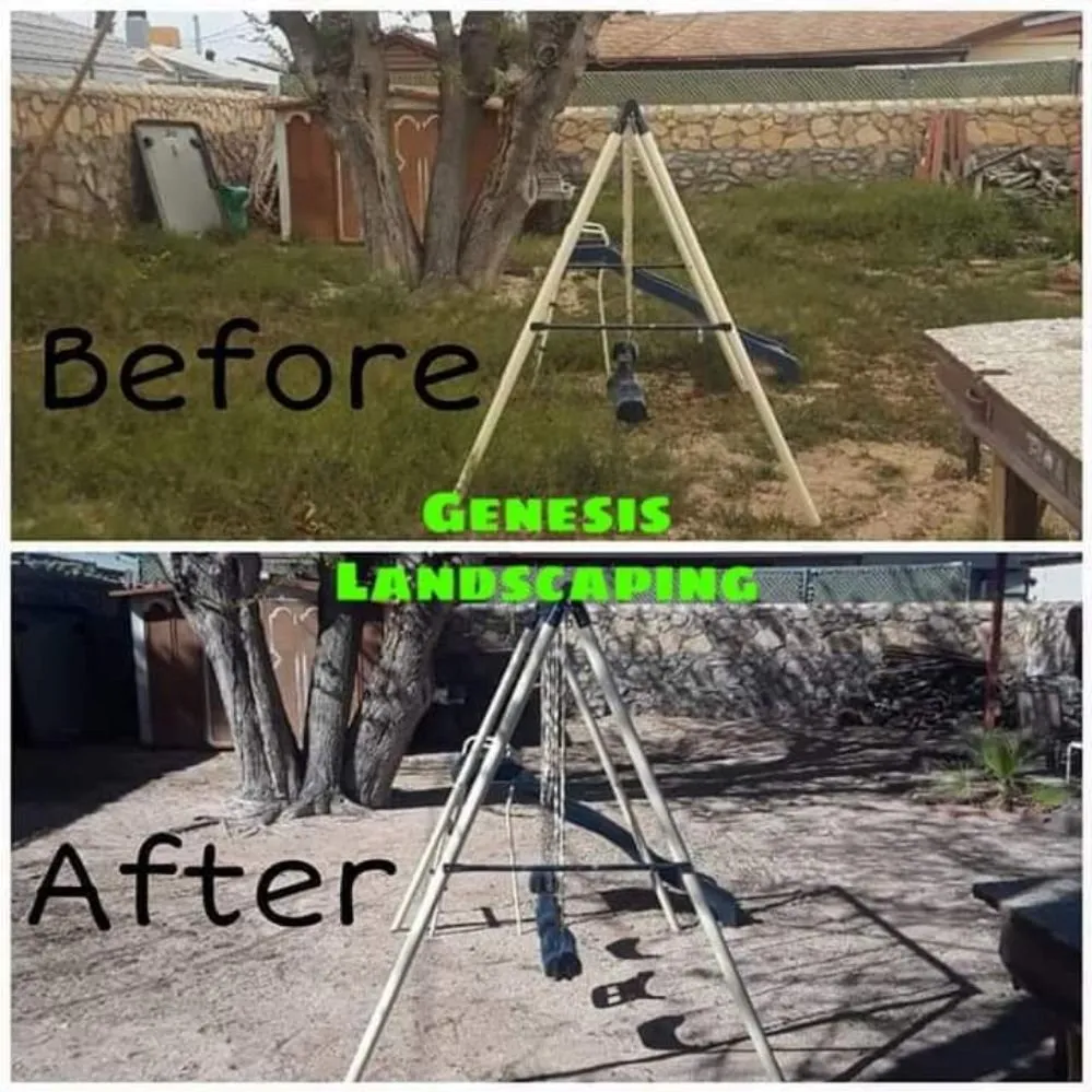 Reliable lawn mowing service near you in El Paso, TX by Genesis Landscaping