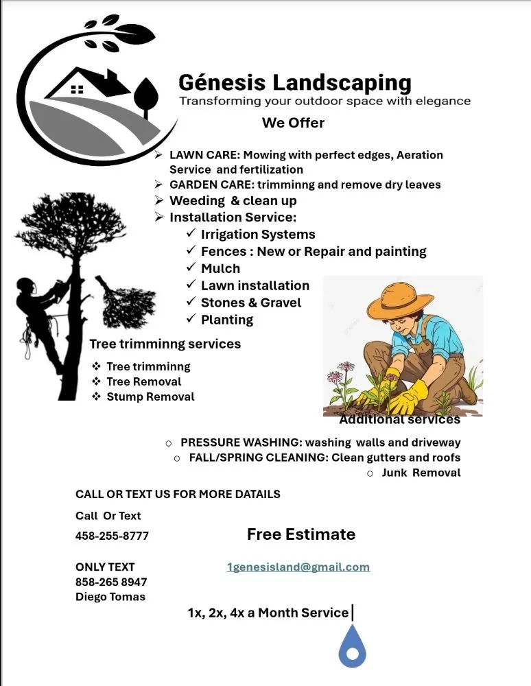 Local landscape design with custom design in Hermiston, OR by Genesis Landscaping