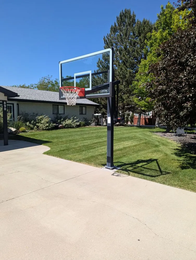 Custom lawn mowing service for residential properties in Mapleton, UT by Genesis Landscaping