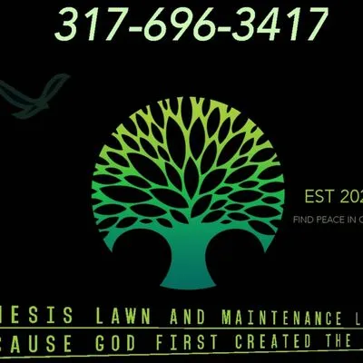 Genesis Lawn and Maintenance Logo