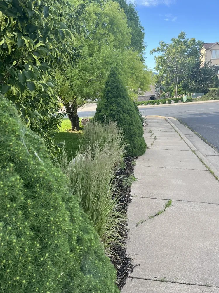 Expert garden landscaping for residential properties across Layton, UT - Genesis Lawn Care