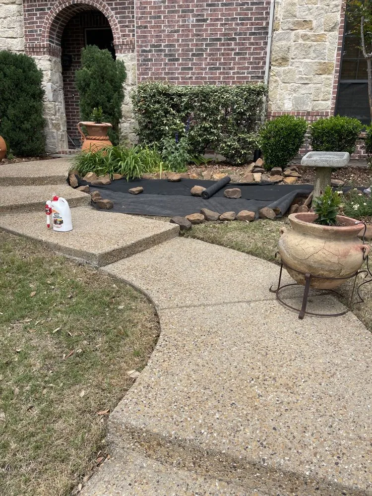 Local landscape installation for outdoor upgrades across Providence Village, TX - Genesis Lawn