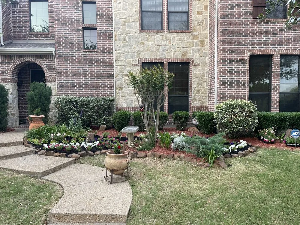 Local residential landscaping for beautiful yards across Providence Village, TX - Genesis Lawn
