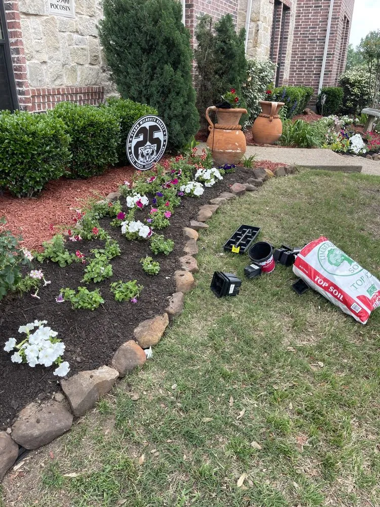 Top-rated landscaping services with custom design across Providence Village, TX - Genesis Lawn