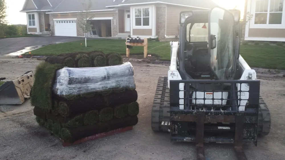 Custom residential landscaping in Mankato, MN by Genesis Outdoor & Construction