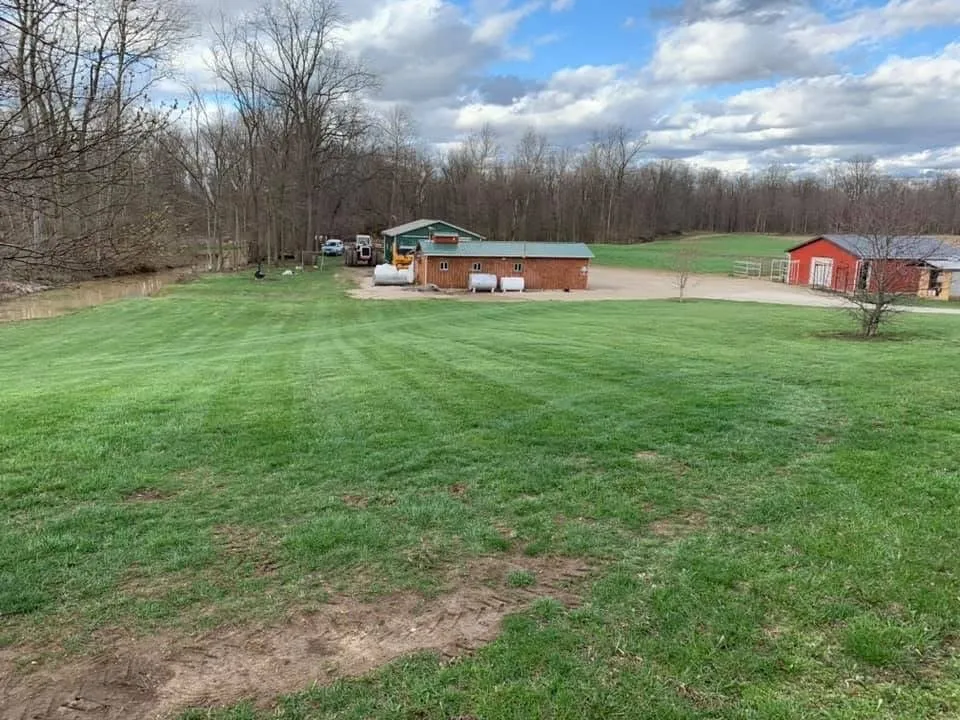 Professional residential landscaping with custom design in Urbana, OH by Gentis Enterprises