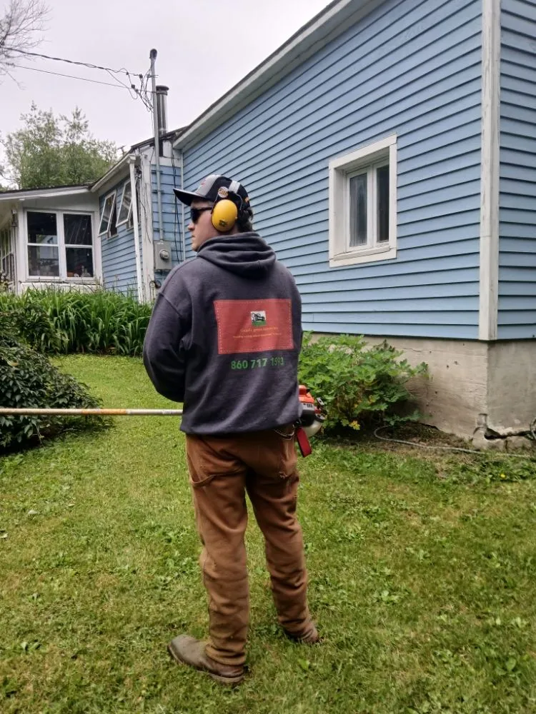 Custom landscape design with custom design in Danbury, CT by gentle green lawncare