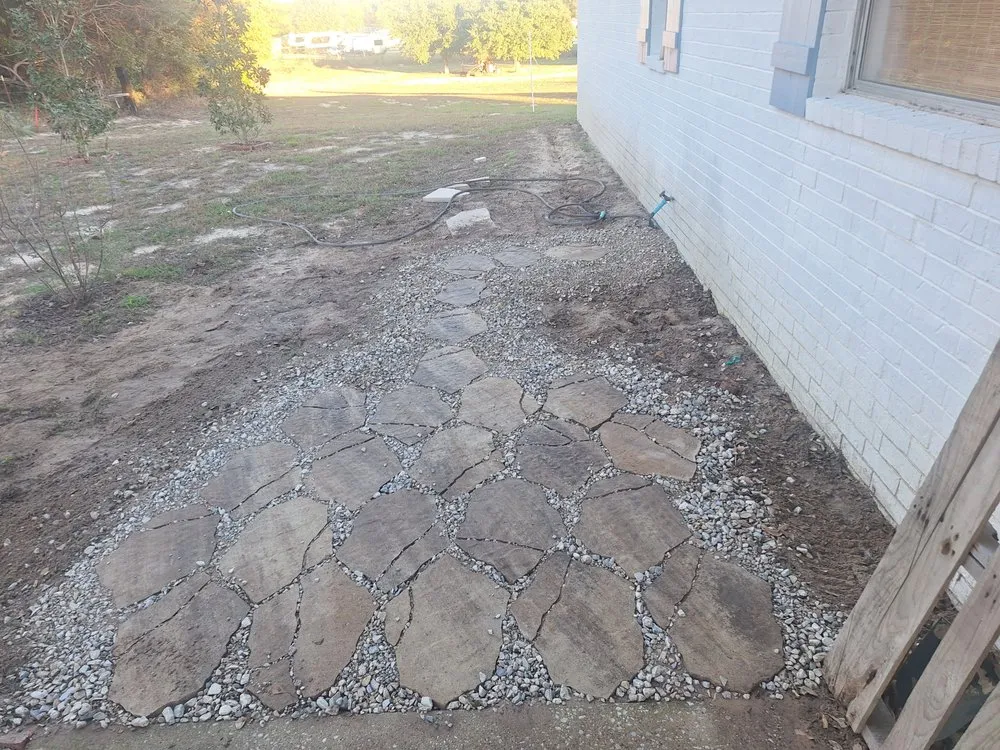 Custom garden landscaping in Lindale, TX - Gentry Full Service Landscaping