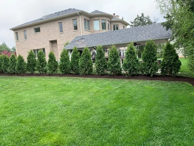 Custom garden landscaping in Itasca, IL by Genualdi Landscaping