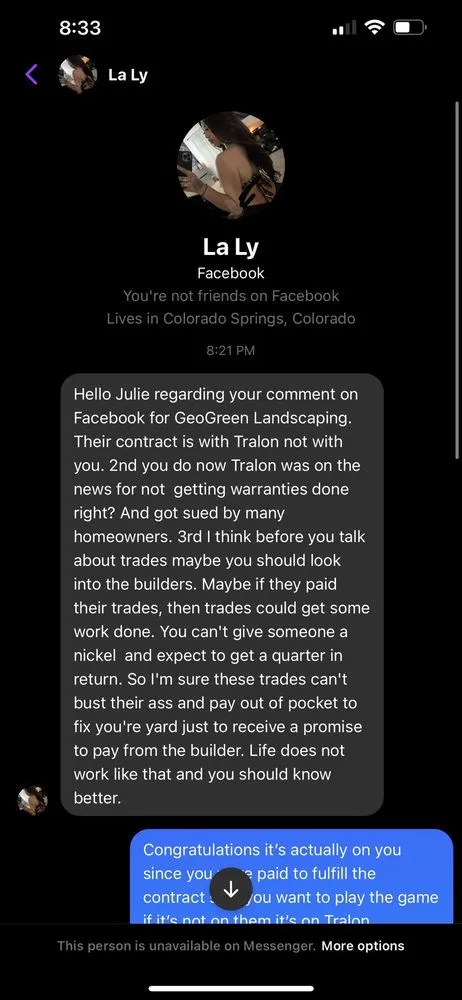 Professional lawn mowing service with custom design in Colorado Springs, CO by Geo Green Landscaping