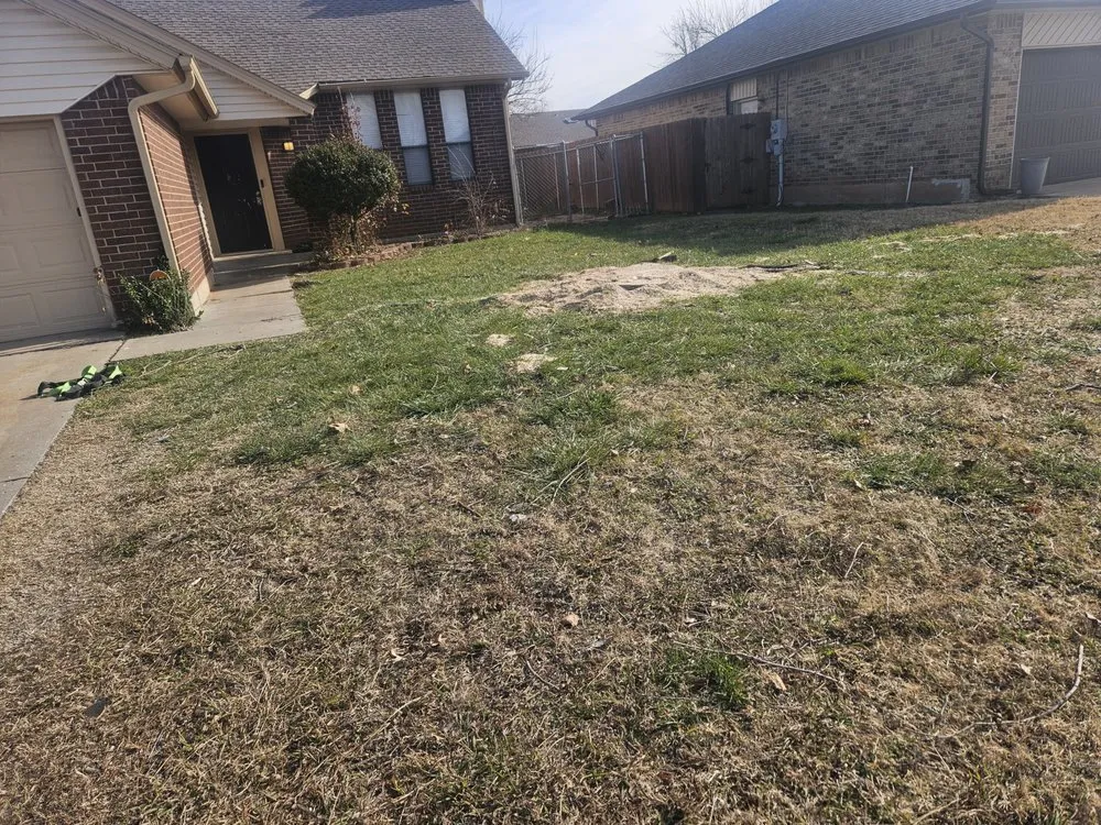 Local landscape installation for homes in Norman, OK by Geo Trees Service
