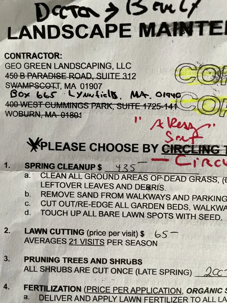 Reliable residential landscaping near you across Lynnfield, MA - GeoGreen Landscapes