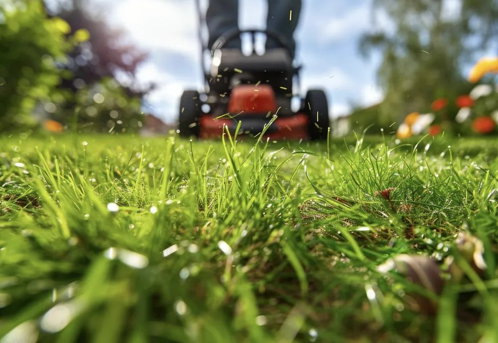 Affordable lawn care service in Muscle Shoals, AL by George Landscaping