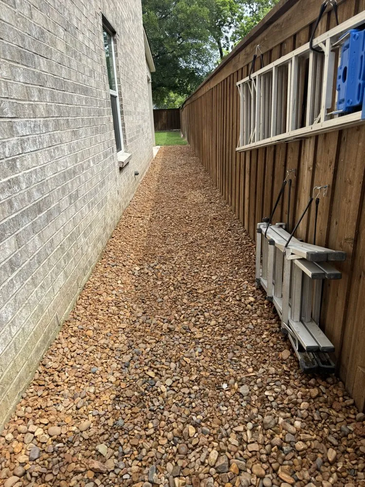 Custom landscape design in Whitewright, TX - George Lawn Service