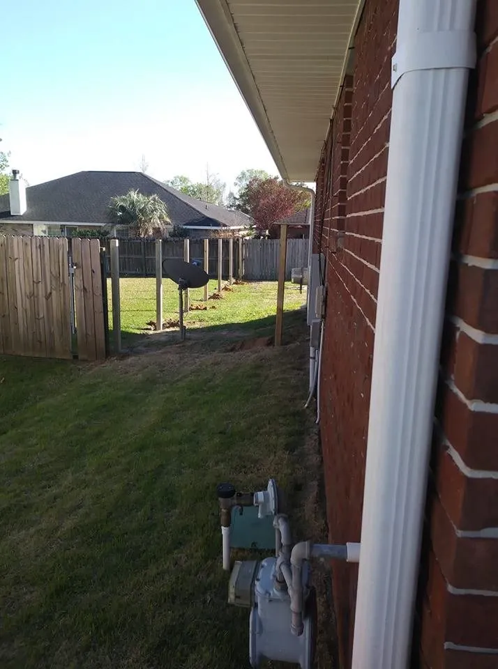 Custom landscape installation in Pensacola, FL - George Scott Fencing Lawn & Maintenance Service