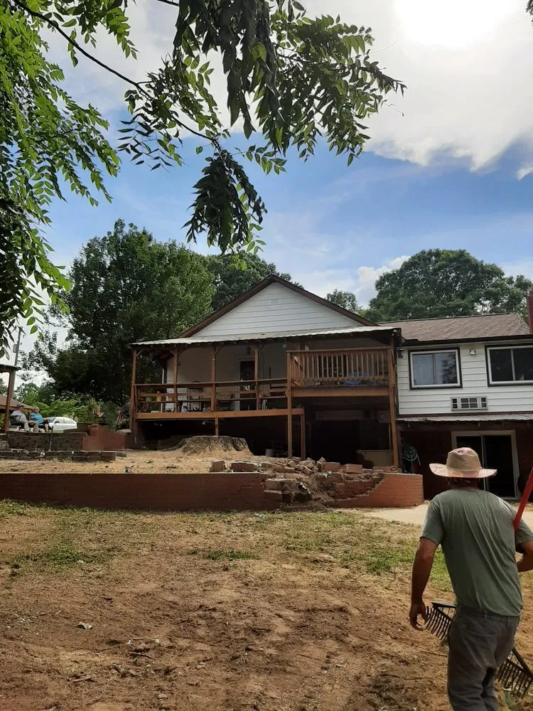 Affordable outdoor landscaping in Rockwell, NC by George Stirewalt Tree Service