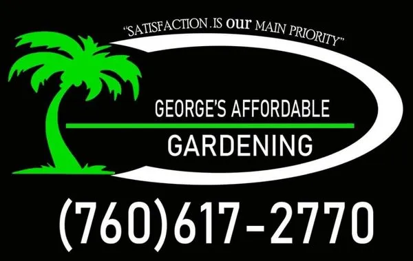 George's affordable gardening Logo
