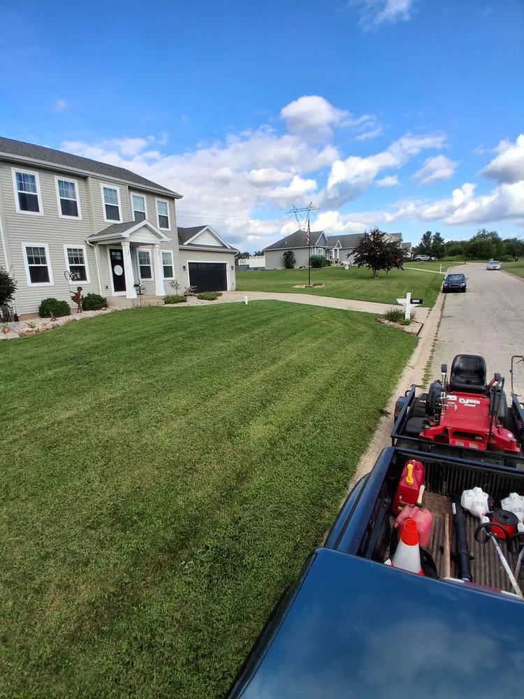 Affordable garden landscaping in Rolling Prairie, IN by Georges Landscape