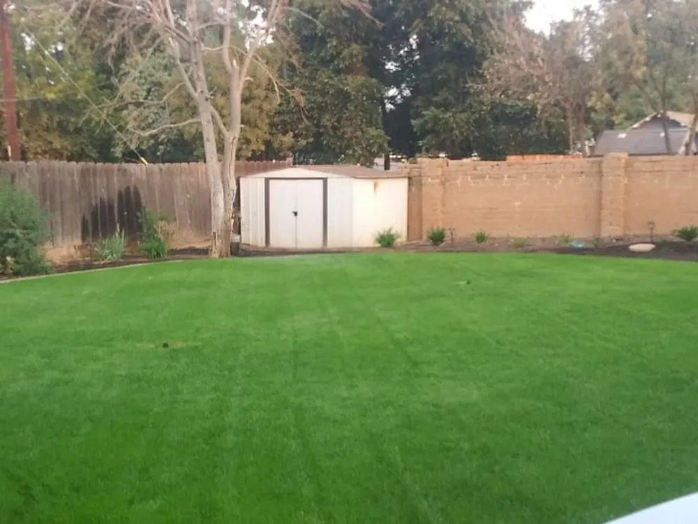 Expert outdoor landscaping for beautiful yards across Fresno, CA - George's Lawn Care Services