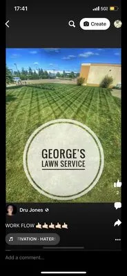 George's Lawn Service Logo