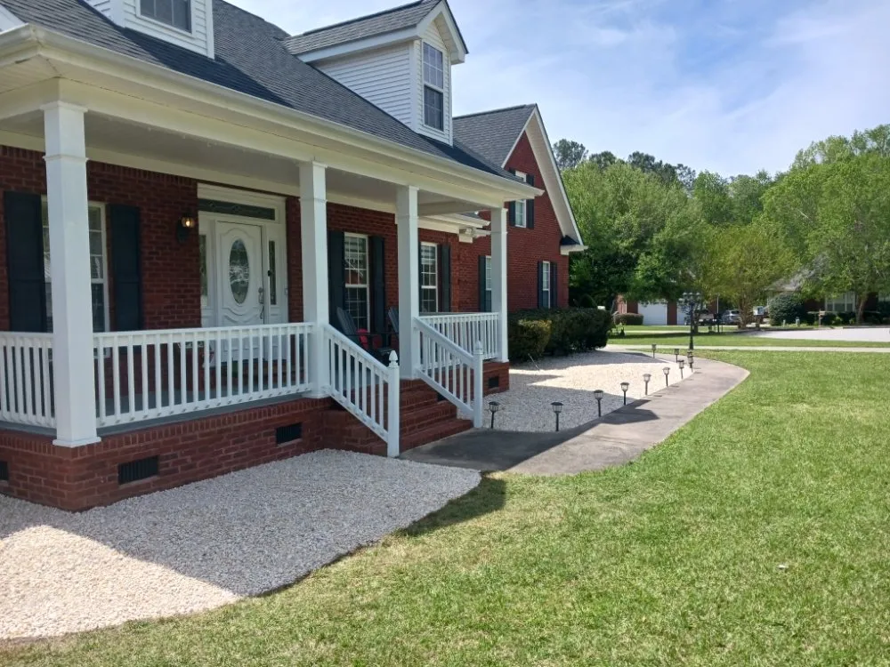 Trusted residential landscaping in Lugoff, SC - George's Woodworks and Lawn Maintenance