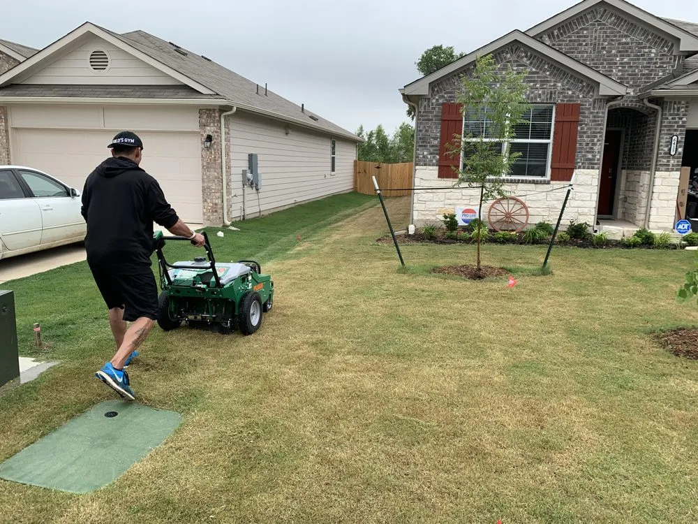 Professional yard cleanup service with custom design across Georgetown, TX - Georgetown Lawn Leveling