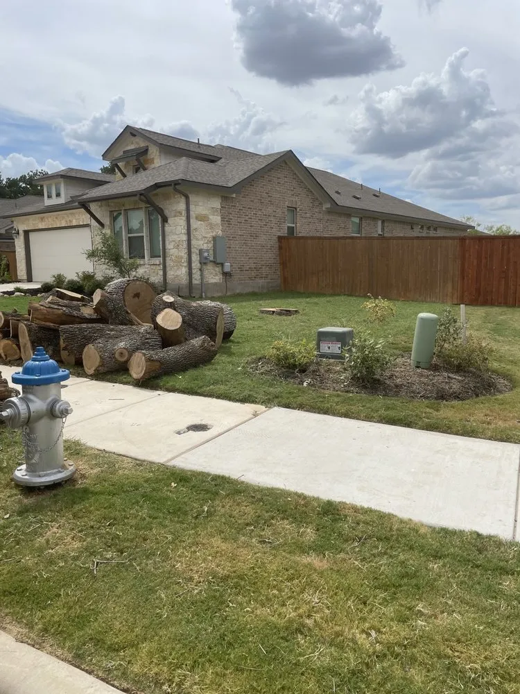 Custom lawn care service for homes in Hutto, TX by Georgetown Tree Service